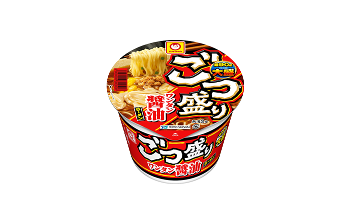 ごつ盛り ワンタン醤油ラーメン